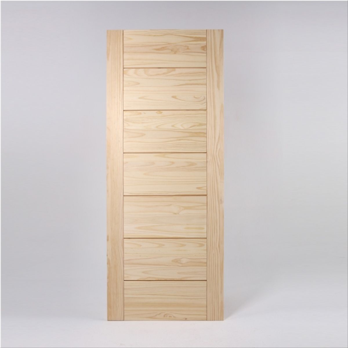 MADERAS BRAVO - Puerta pino solida canteria 85x2,00mt