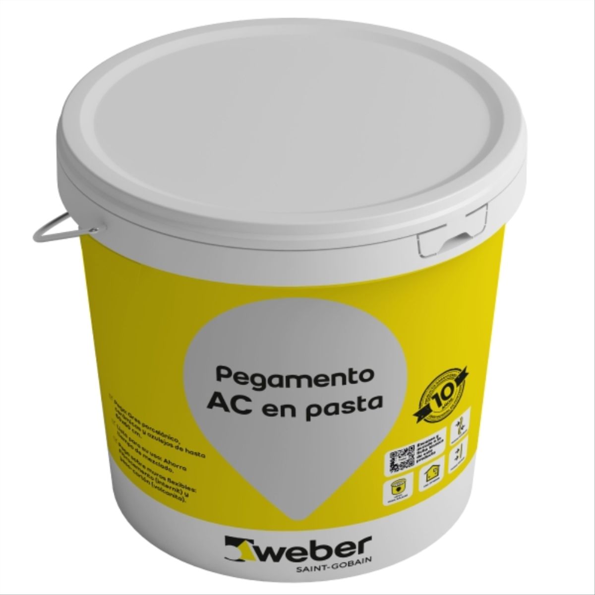 WEBER - Adhesivo cerámico pasta AC 25 kg