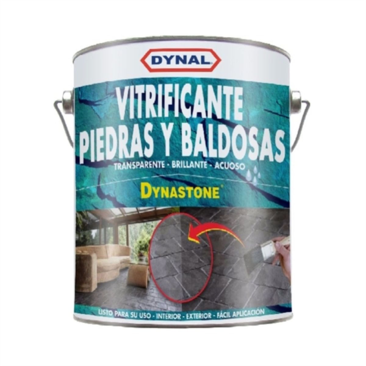 DYNAL - Vitrificante para piedras Dynastone base agua 1 gal