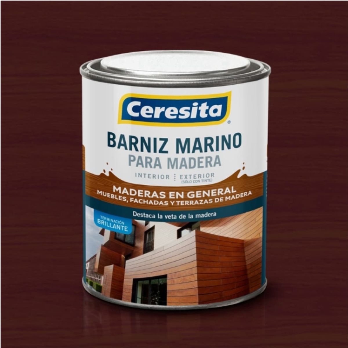 CERESITA - Barniz marino nogal cuarto galon
