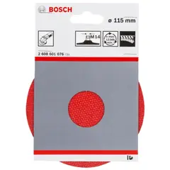 BOSCH - Plato de goma con velcro 115mm M14