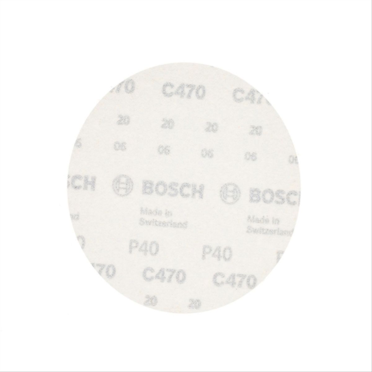 BOSCH - Disco lija madera pintura 115mm G40 pack 10