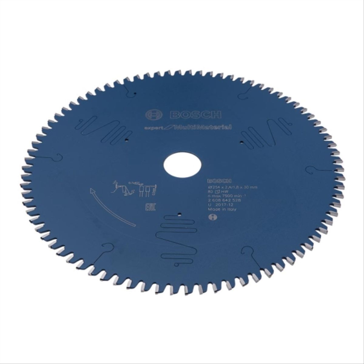 BOSCH - Disco sierra circular aluminio madera 10" 80 dientes