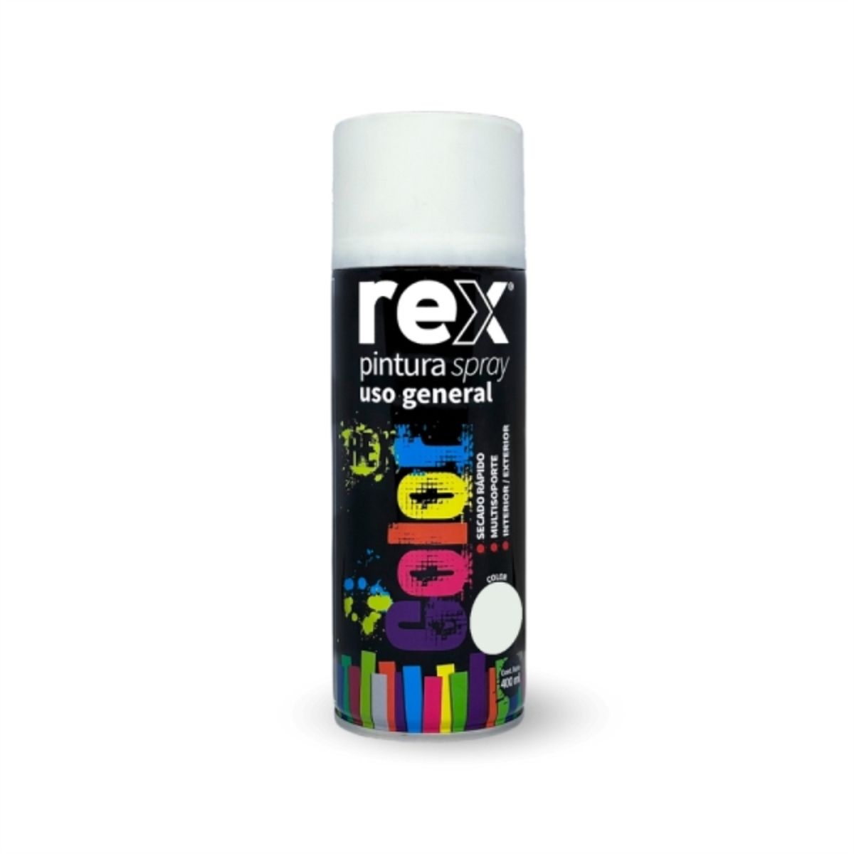 REX - Pintura Spray blanco mate 400 ml