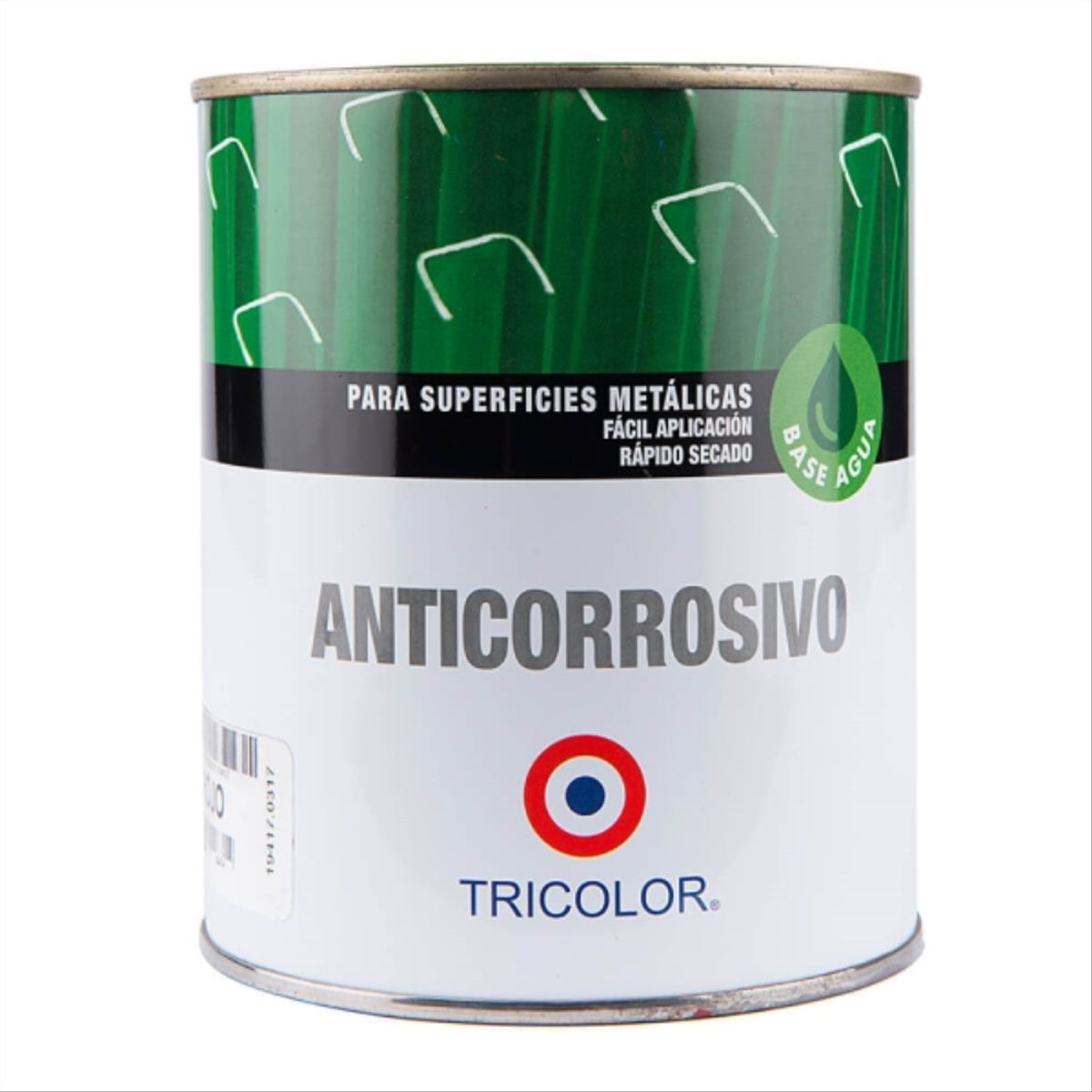 TRICOLOR - Anticorrosivo base agua rojo 1/4 gal