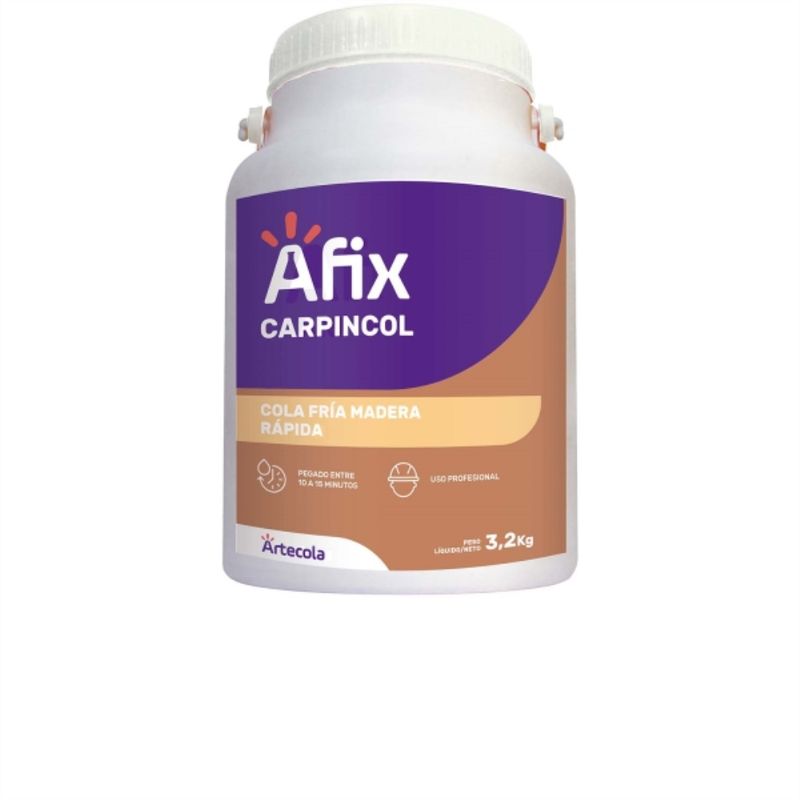 AFIX - Cola fría madera rápida 3,2 kg