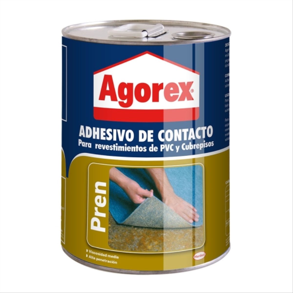 Adhesivo de contacto pren 1 gal, marca AGOREX - Foto Principal