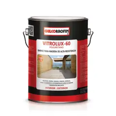 CHILCORROFIN - Barniz poliuretano Vitrolux 60 natural 1 gal