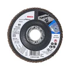 BOSCH - Disco traslapado flapdisc 4 1/2" G80