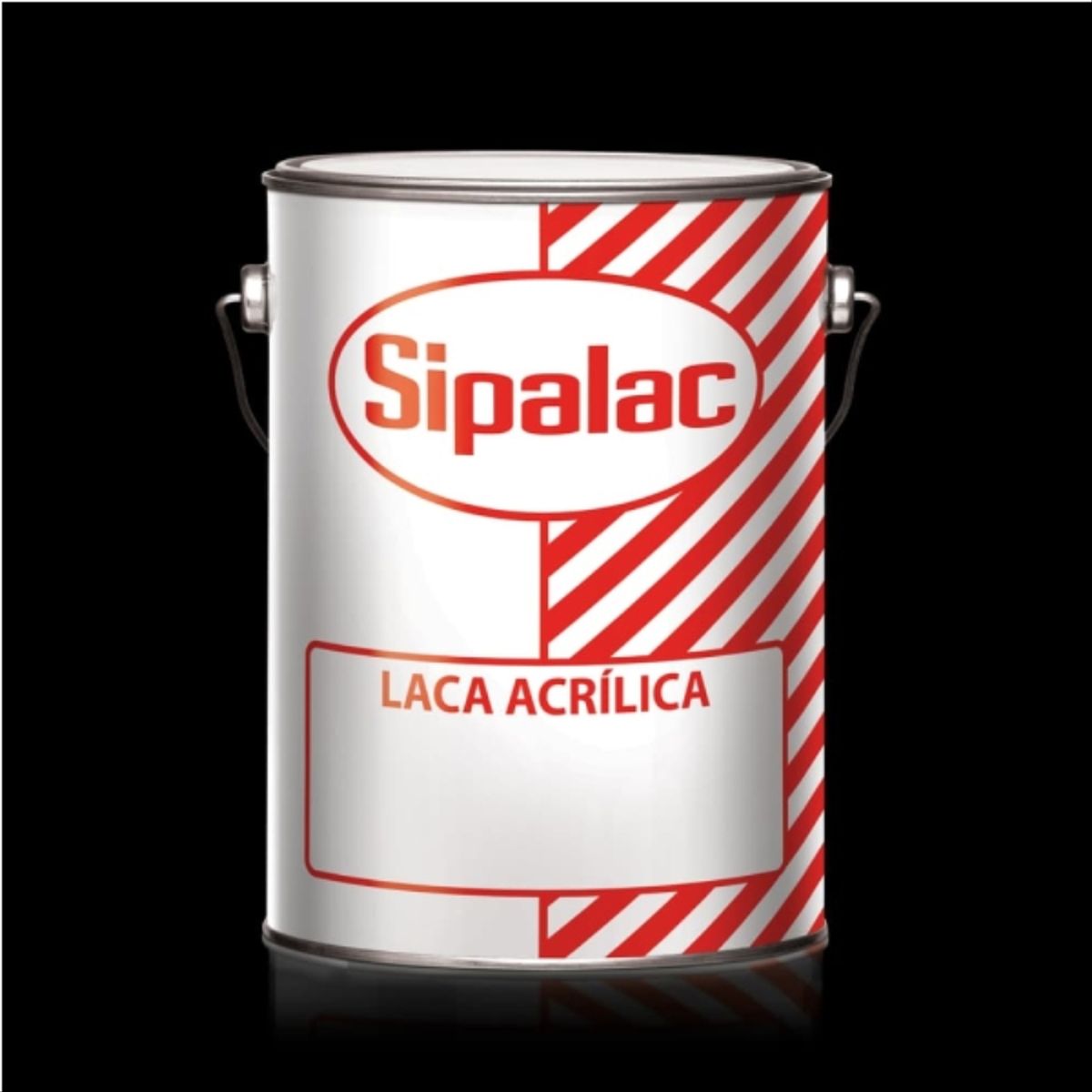 SIPA - Laca acrílica negra superior 1 gal
