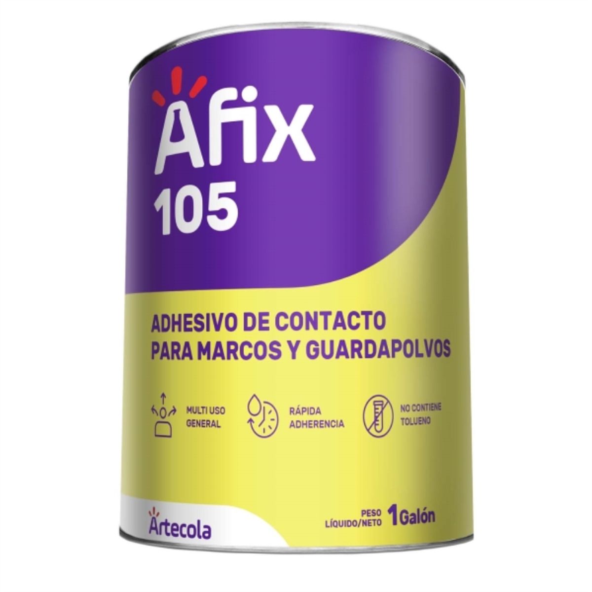 Adhesivo de contacto 105 1 gal, marca AFIX - Foto Principal