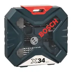 BOSCH - Set 34 piezas taladrar/atornillar