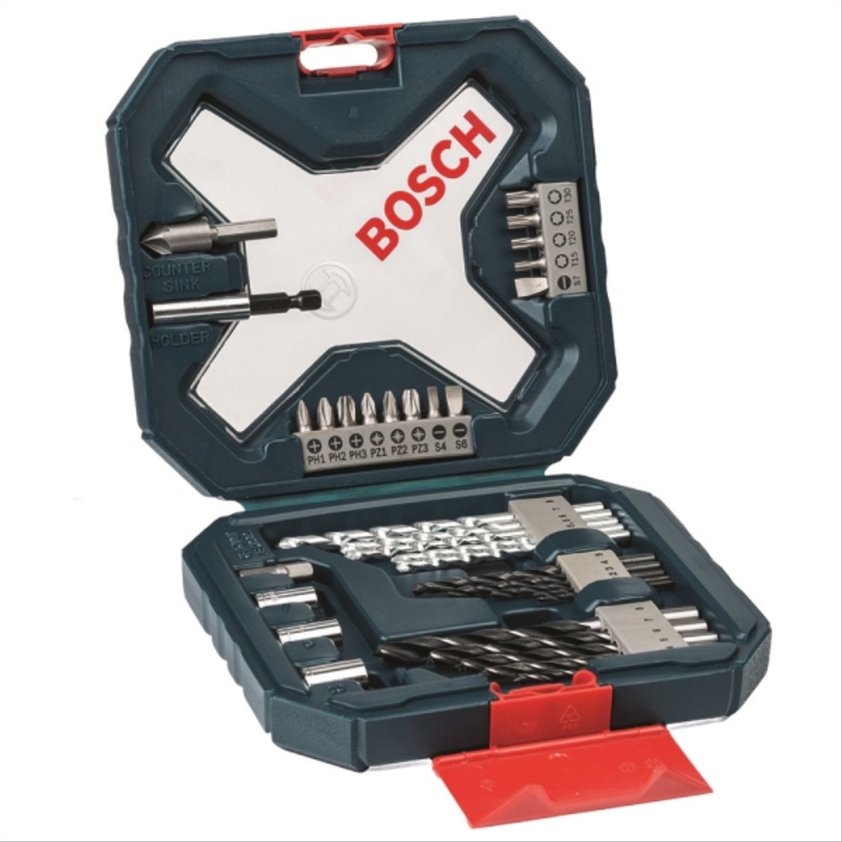 BOSCH - Set 34 piezas taladrar/atornillar