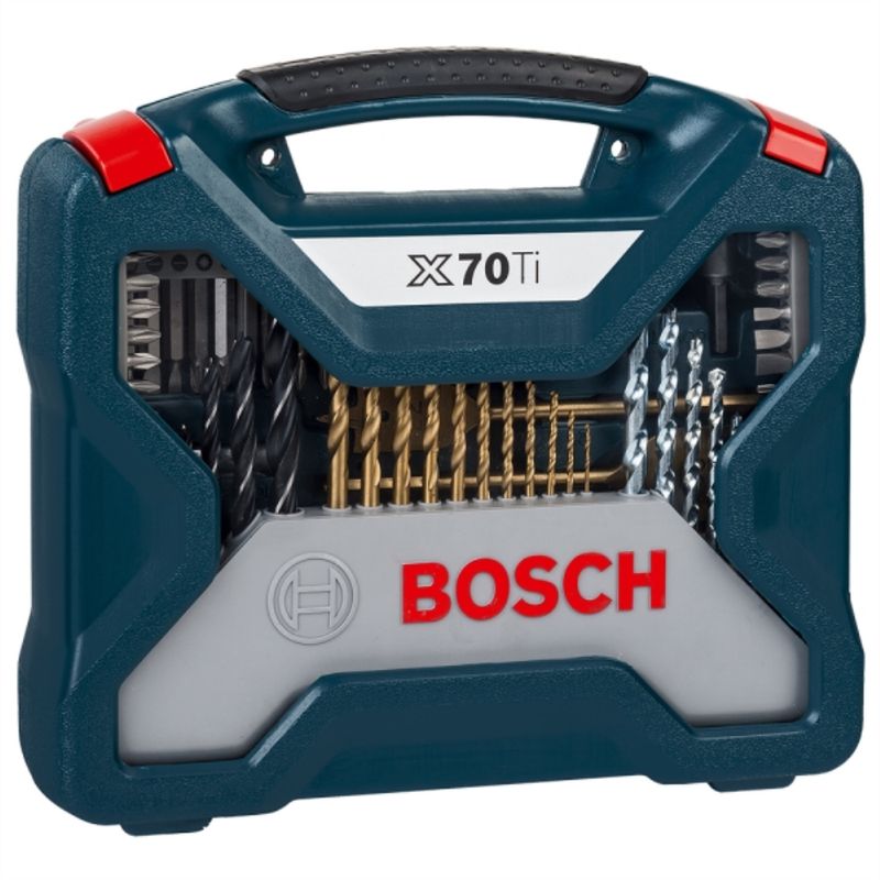 BOSCH - Set 70 piezas taladrar/atornillar
