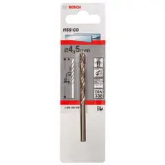 BOSCH - Broca metal cobalto 4,5mm
