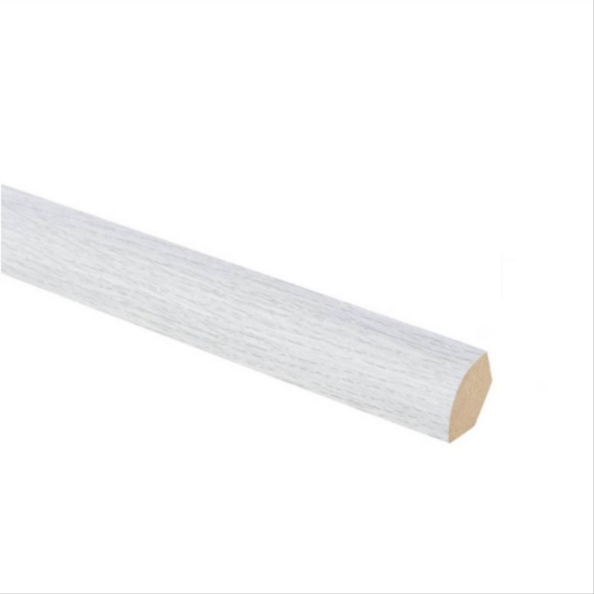 MAFOR - Mdf folio junquillo 1/4 rodon 18mmx18mmx2,4mt  Nture White