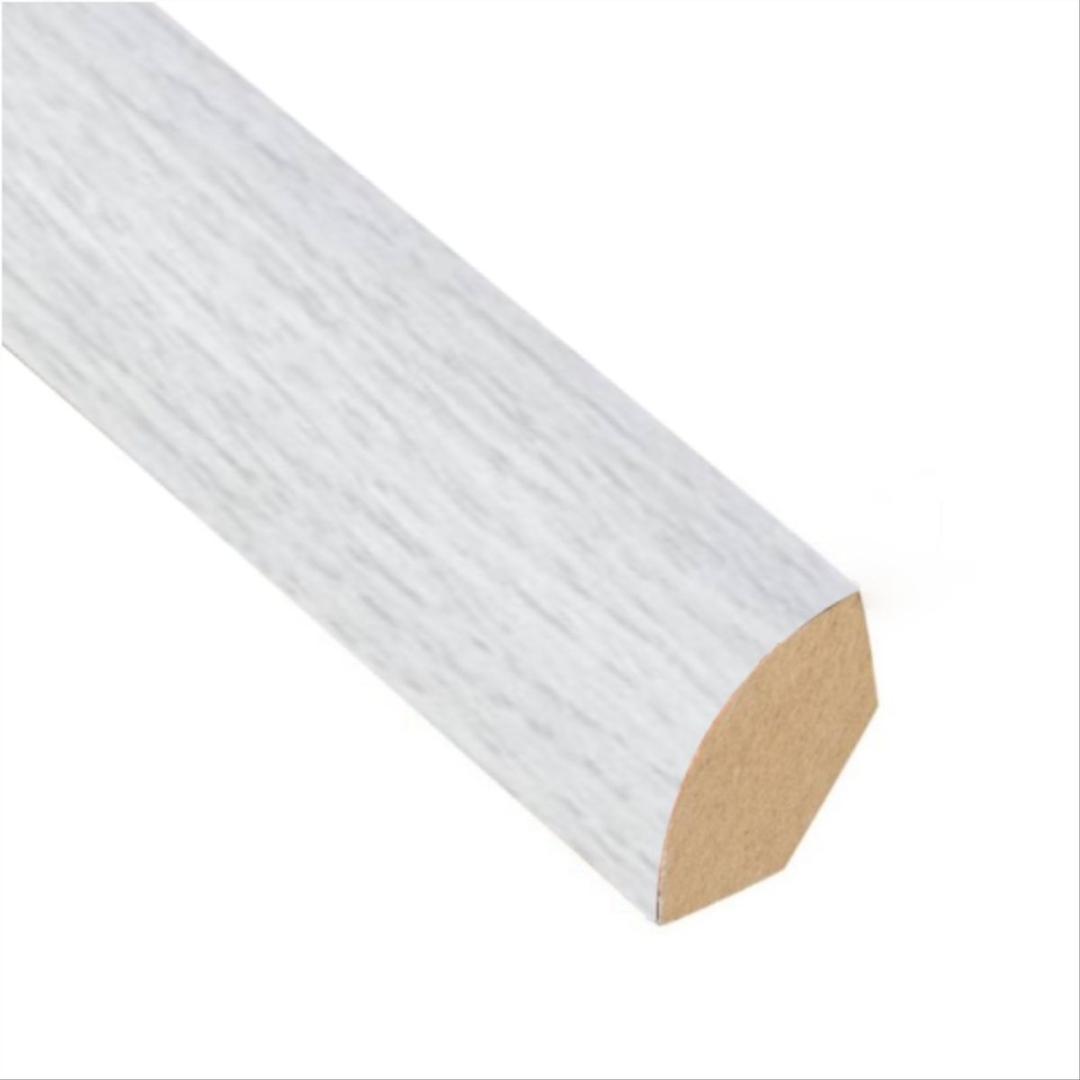 MAFOR - Mdf folio junquillo 1/4 rodon 18mmx18mmx2,4mt  Nture White