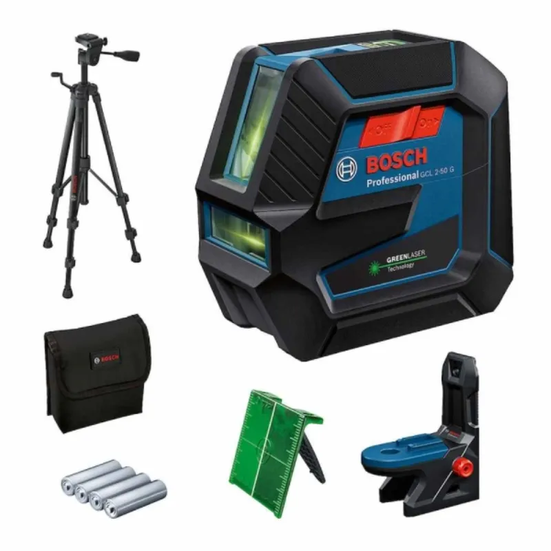 BOSCH - Nivel láser verde combinado GCL 2-50 G