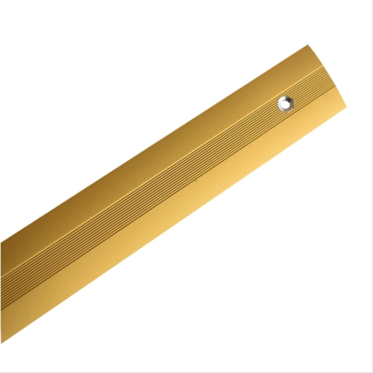 DEVA - Cubrejunta alum. oro c/t 1 mt.