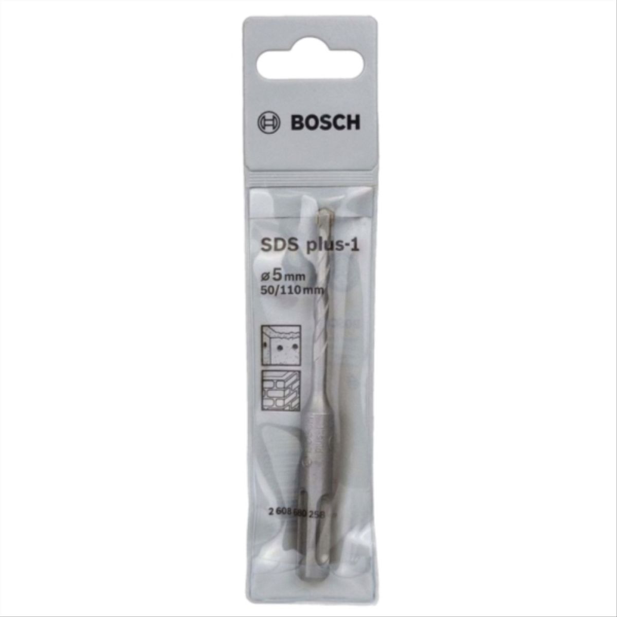 BOSCH - Broca para concreto  SDS Plus-1 5x50x110mm