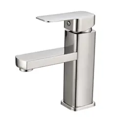 DUSCHY - Monomando lavamanos cromo Square