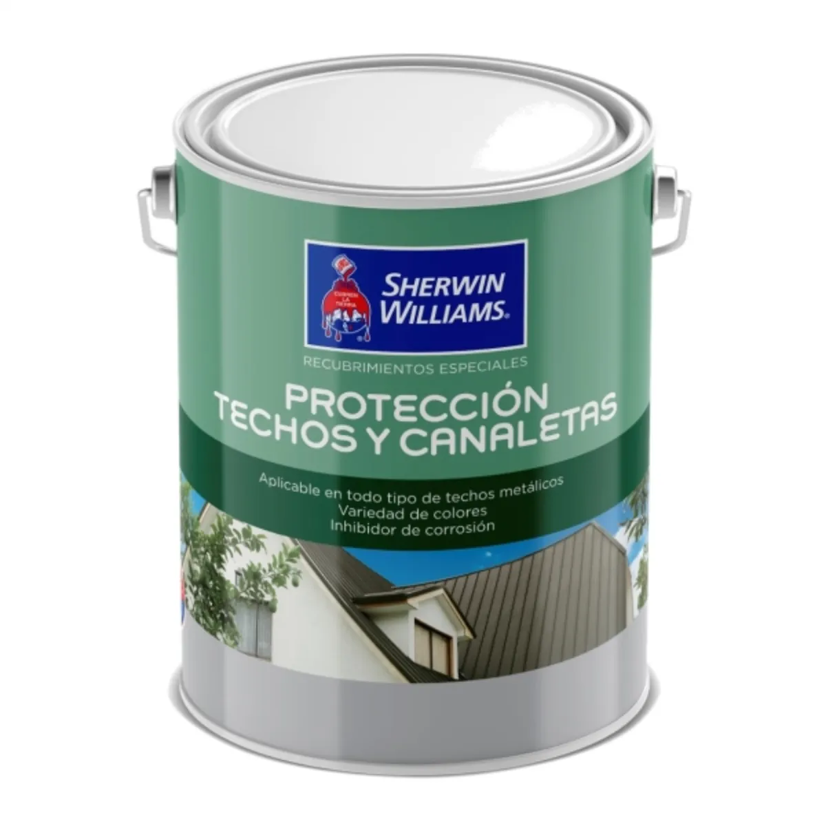 SHERWIN WILLIAMS - Pintura para techo gris Sherwin 1 gal