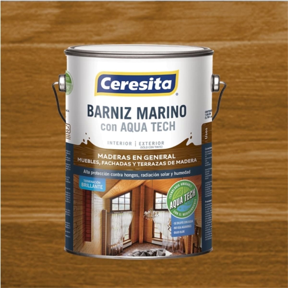 CERESITA - Barniz marino Aqua Tech rauli 1 gl