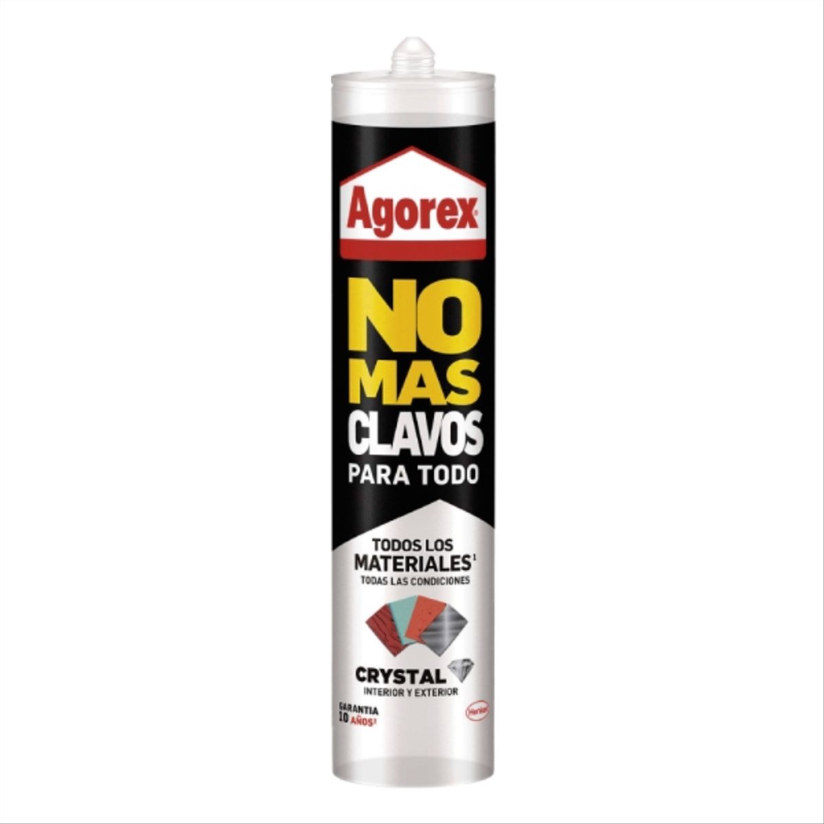 AGOREX - Adhesivo no mas clavos para todo crystal 290 grs