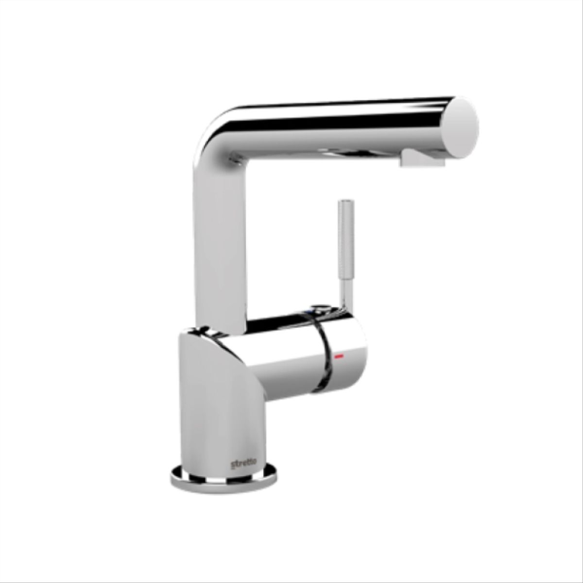 STRETTO - Monomando lavamanos cromo Amalfi