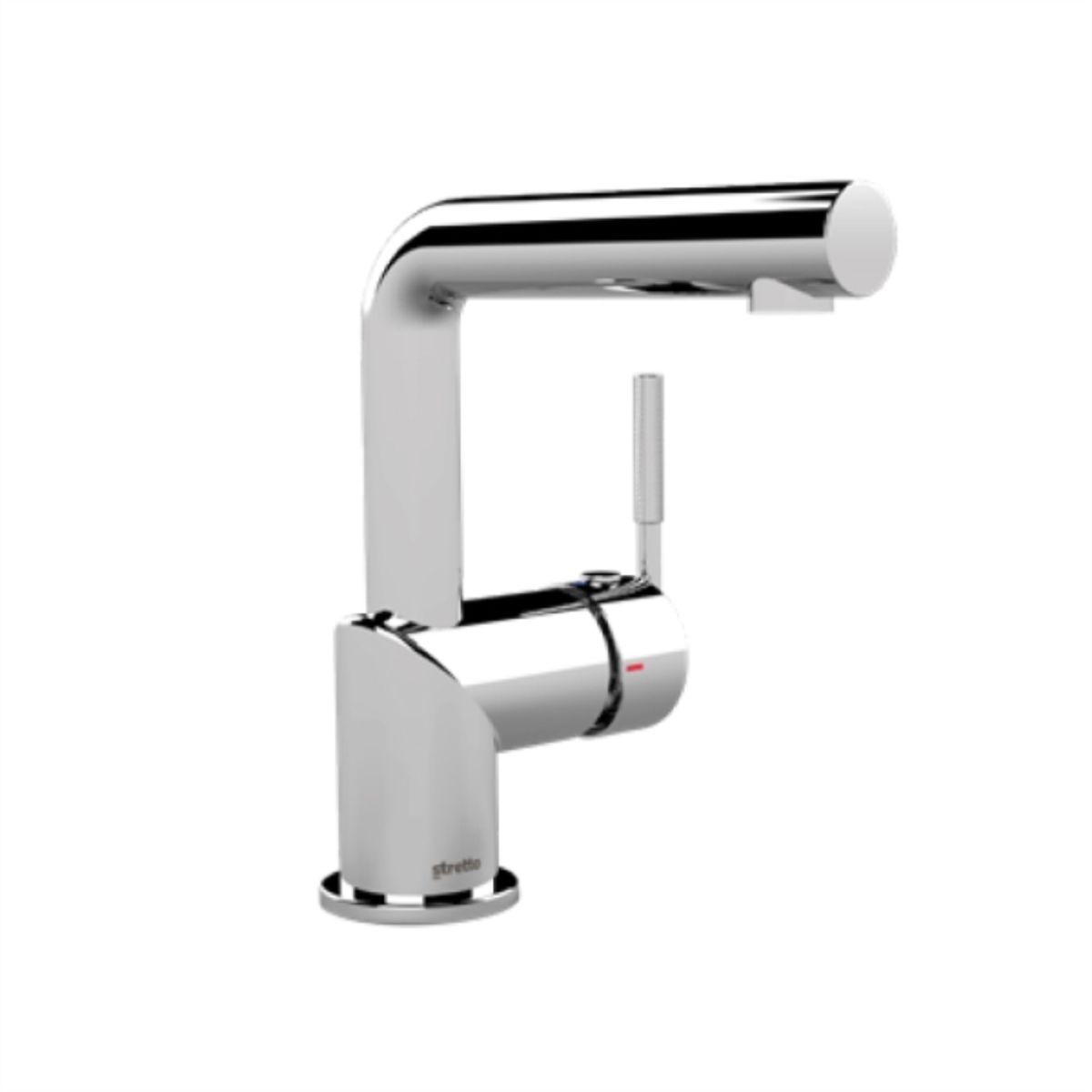 STRETTO - Monomando lavamanos cromo Amalfi
