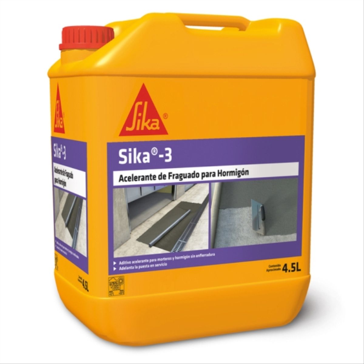 SIKA - Aditivo control fraguado del cemento Sika 3  4,5lt