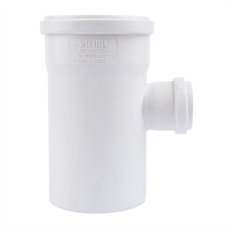 VINILIT - Tee pvc sanitario blanco 110x50mm