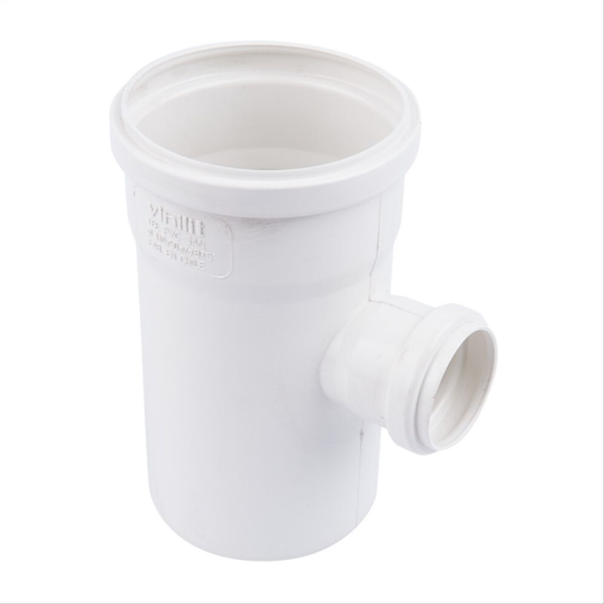 Tee pvc sanitario blanco 110x50mm, marca VINILIT - Foto 2