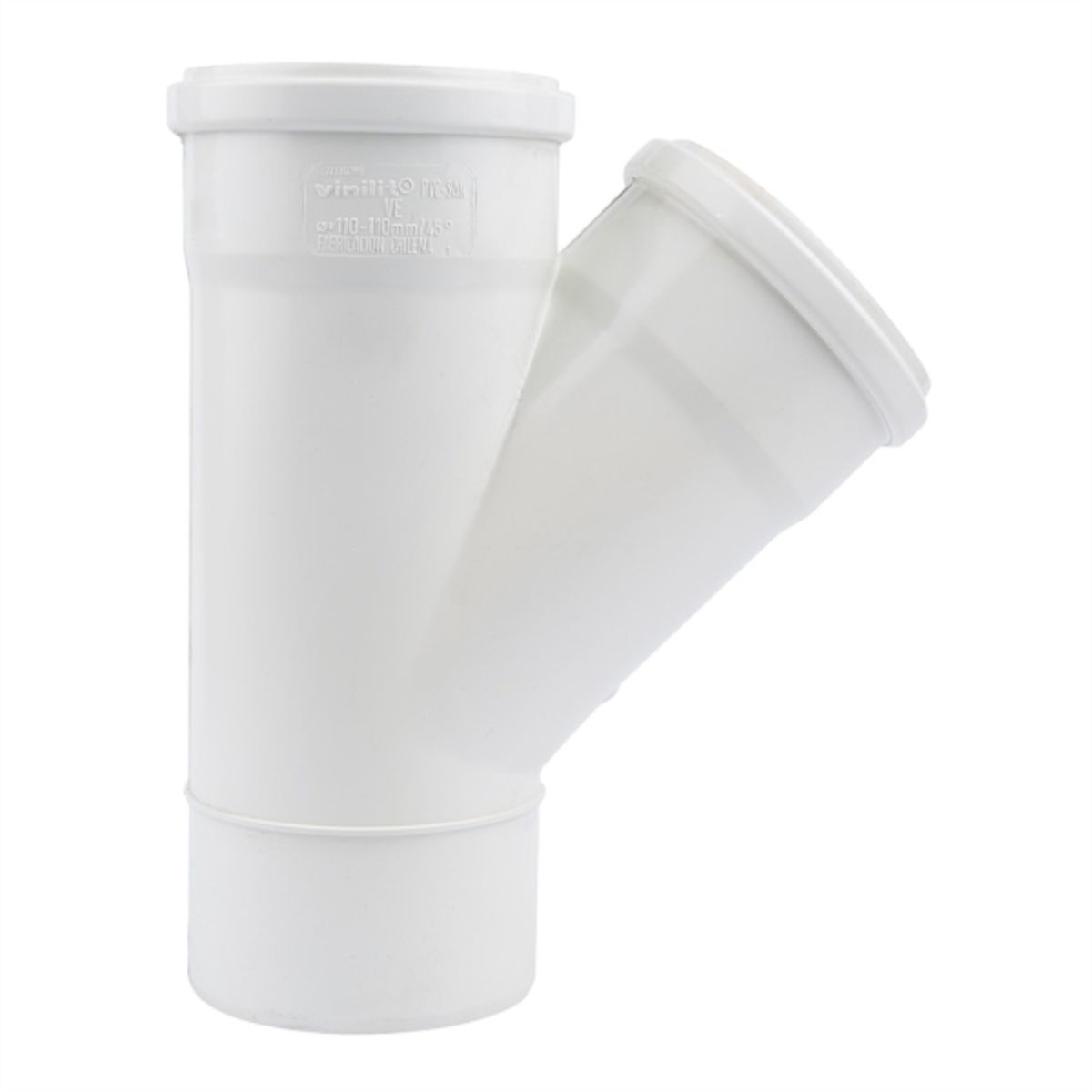 VINILIT - Vee pvc sanitario blanco 110x110mm