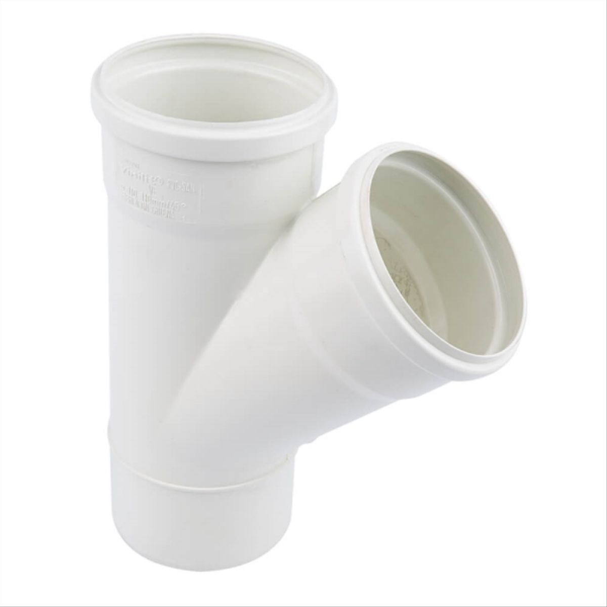 VINILIT - Vee pvc sanitario blanco 110x110mm