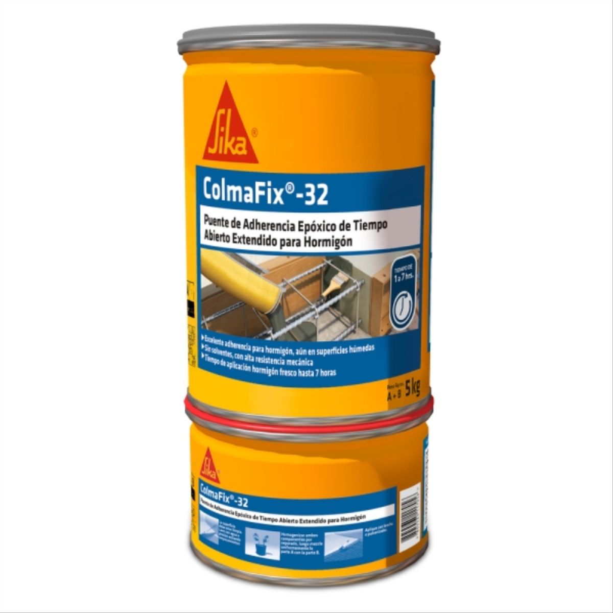 SIKA - Puente adherecnia base resinas Colma fix 32 juego 1kg