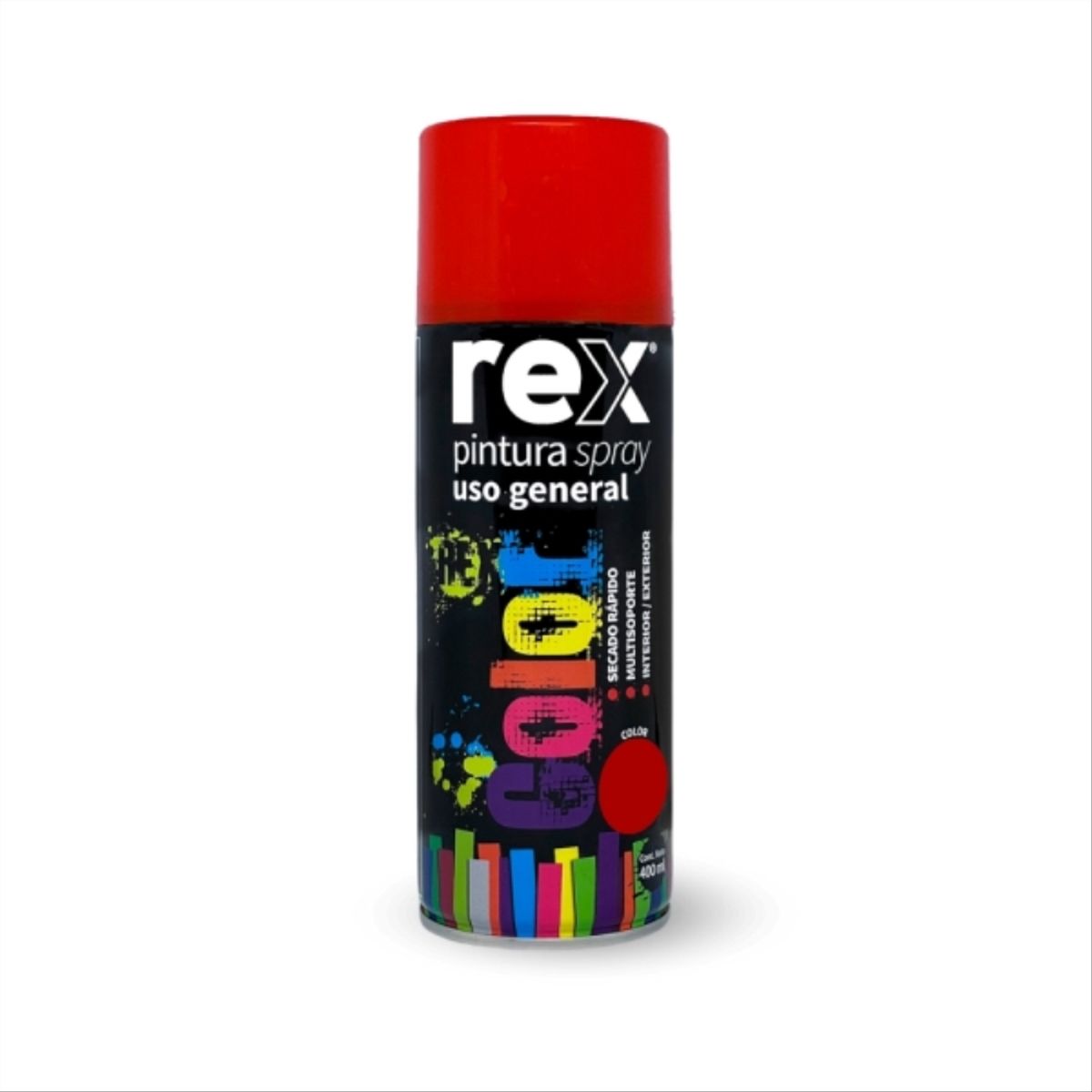 REX - Pintura Spray rojo 400 ml
