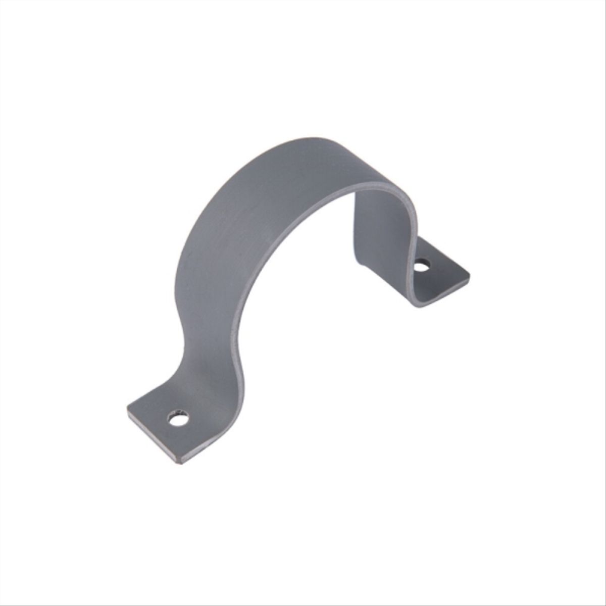 Abrazadera pvc sanitario gris 110mm, marca HOFFENS - Foto 2