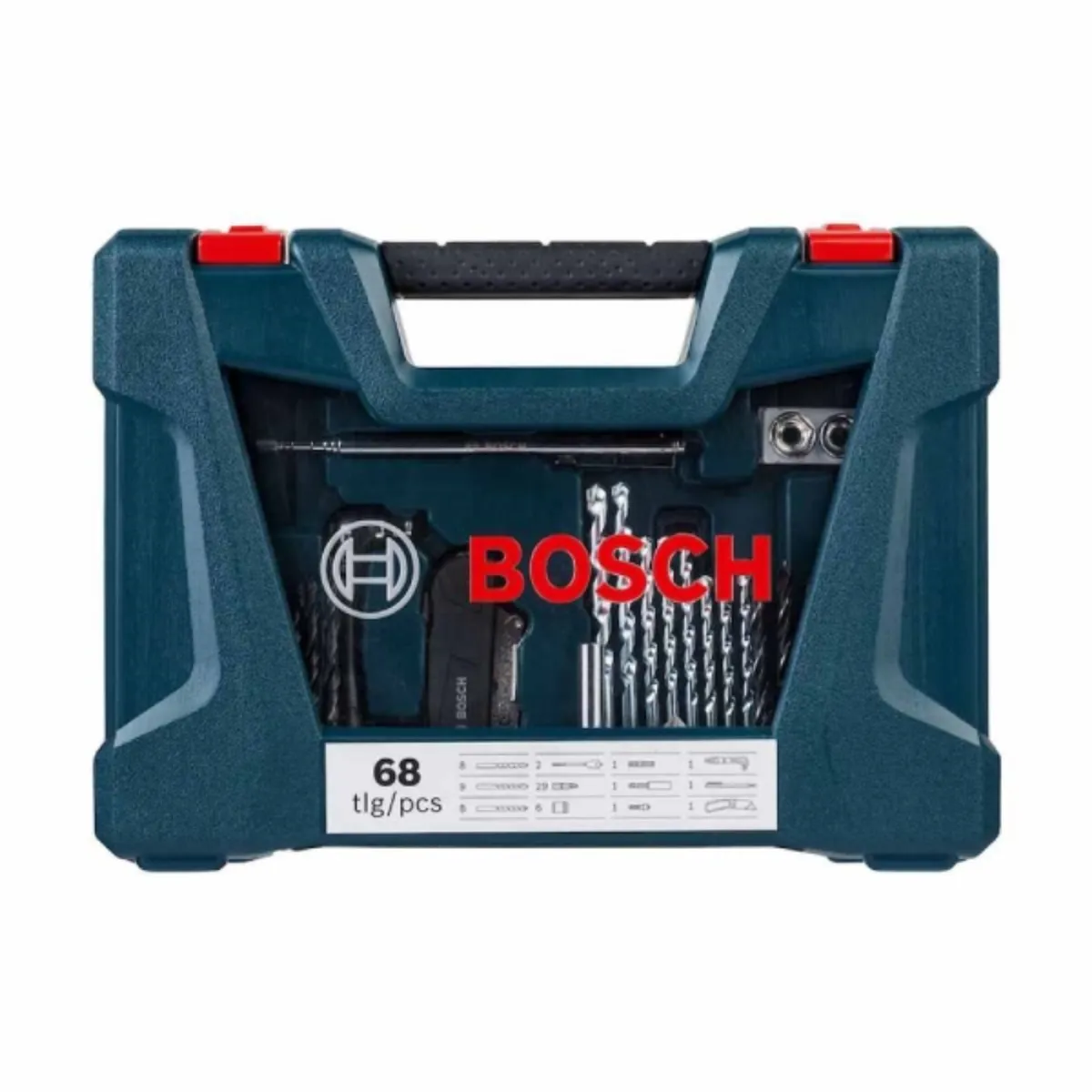 BOSCH - Set 68 piezas taladrar/atornillar