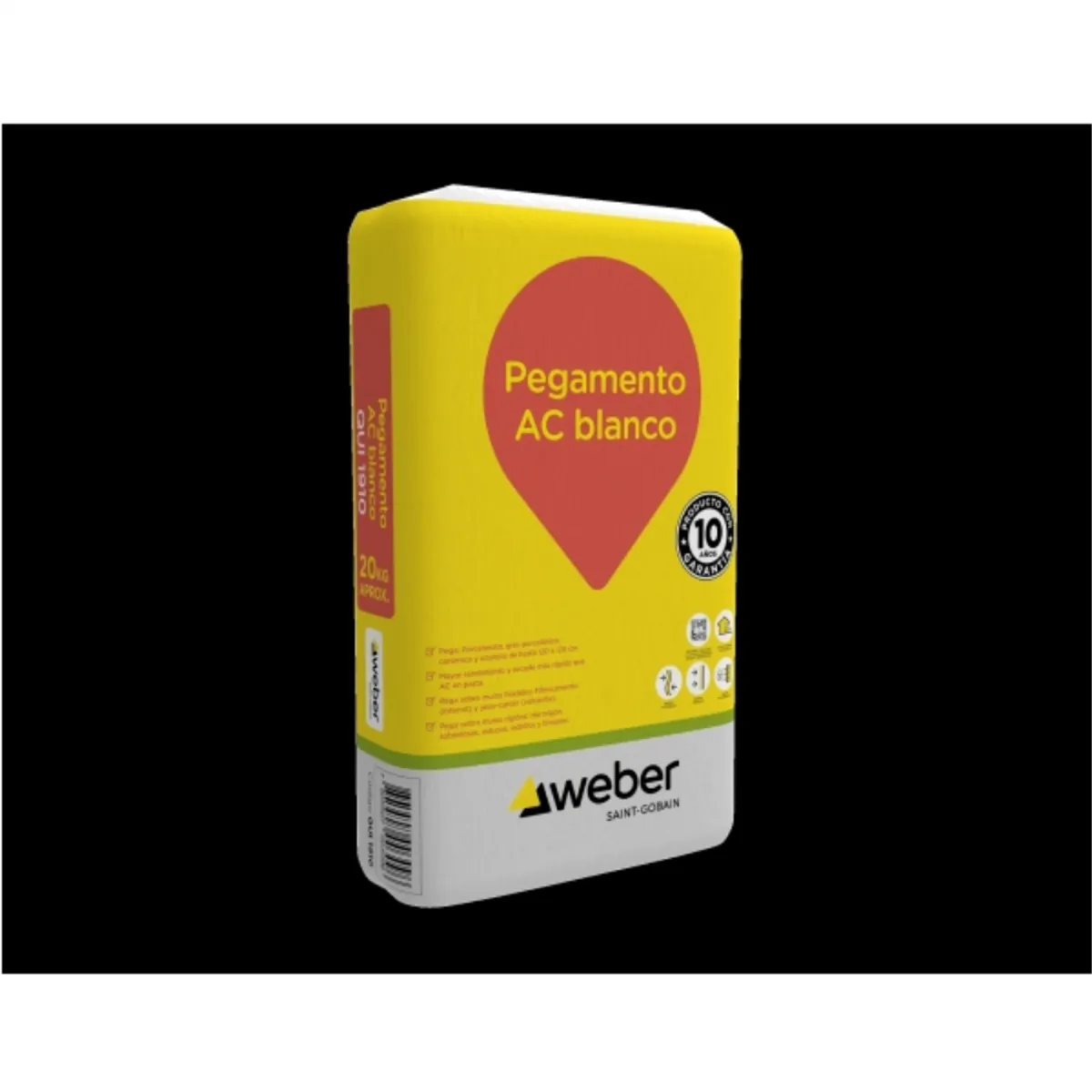 WEBER - Adhesivo cerámico polvo AC 20 kg
