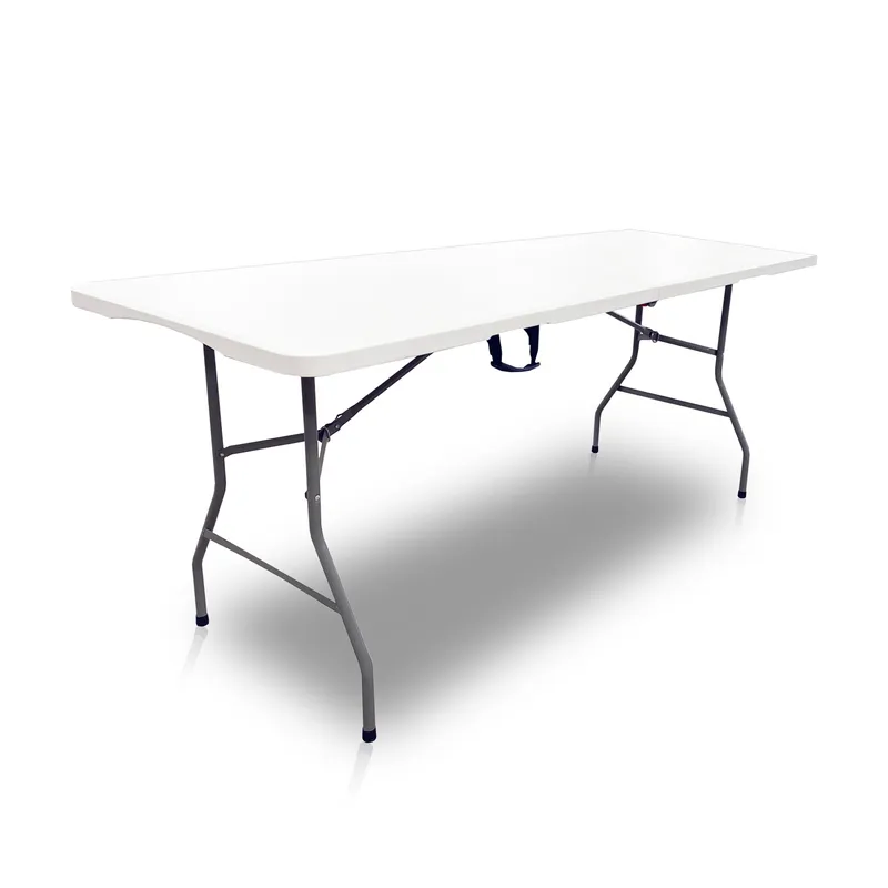 RUTTA - Mesa Plegable Camping 180 cm Blanca