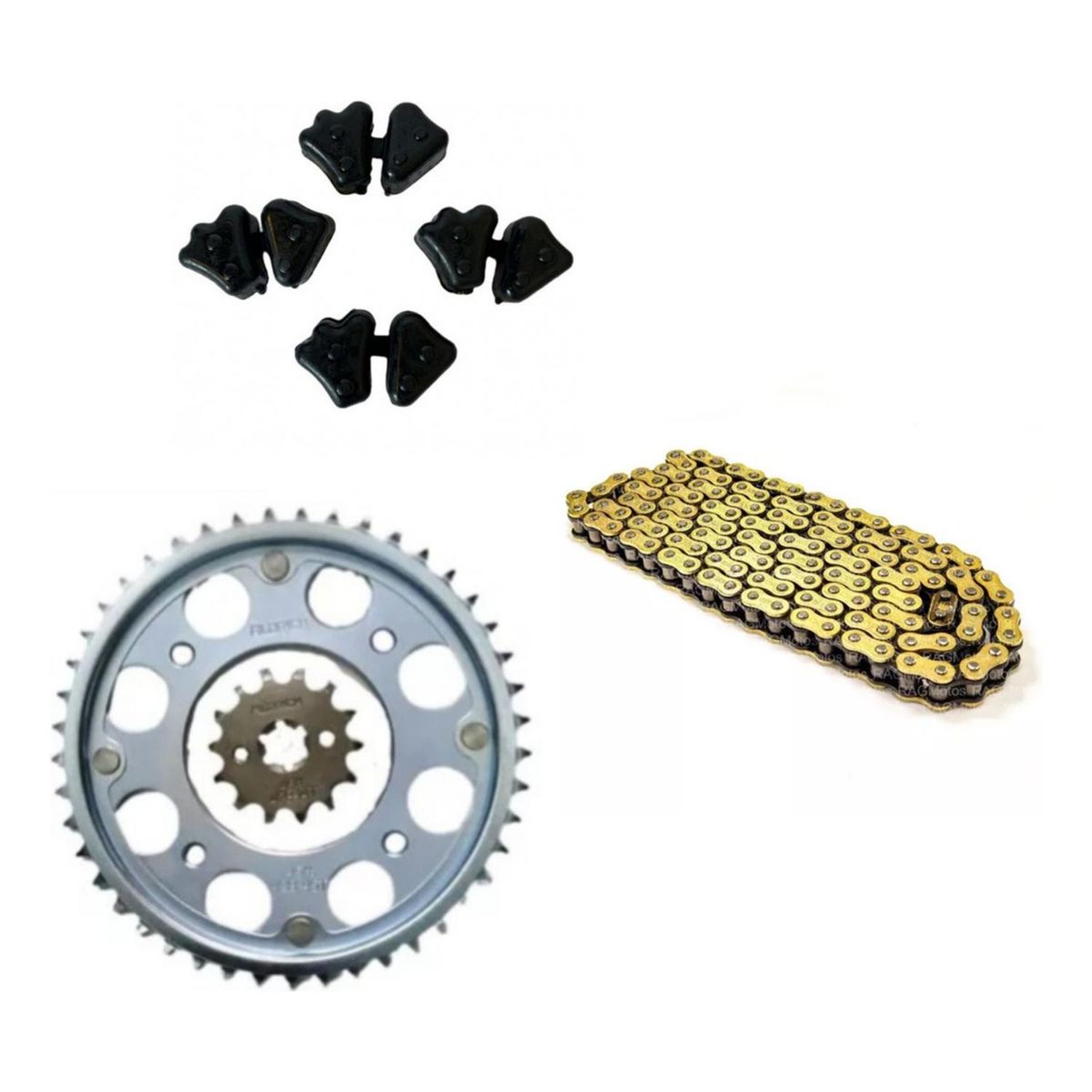 GENERICO - Kit Transmision Honda Cb 190r Premium + Damper Japones