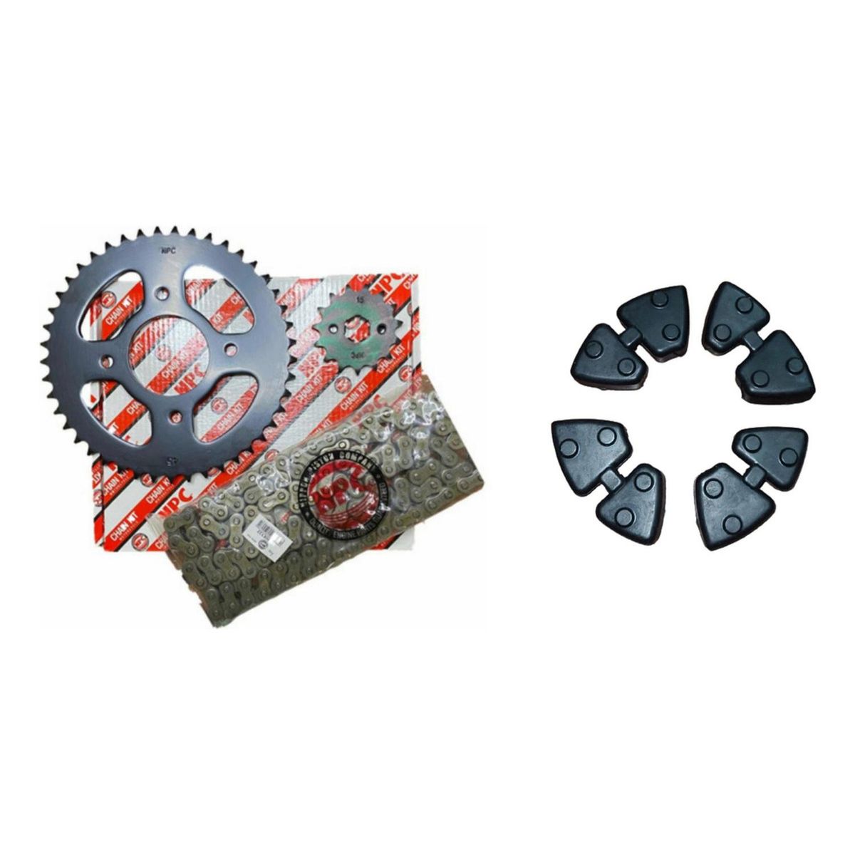 GENERICO - Kit Transmision Moto Suzuki Gixxer 150 + Damper Japones