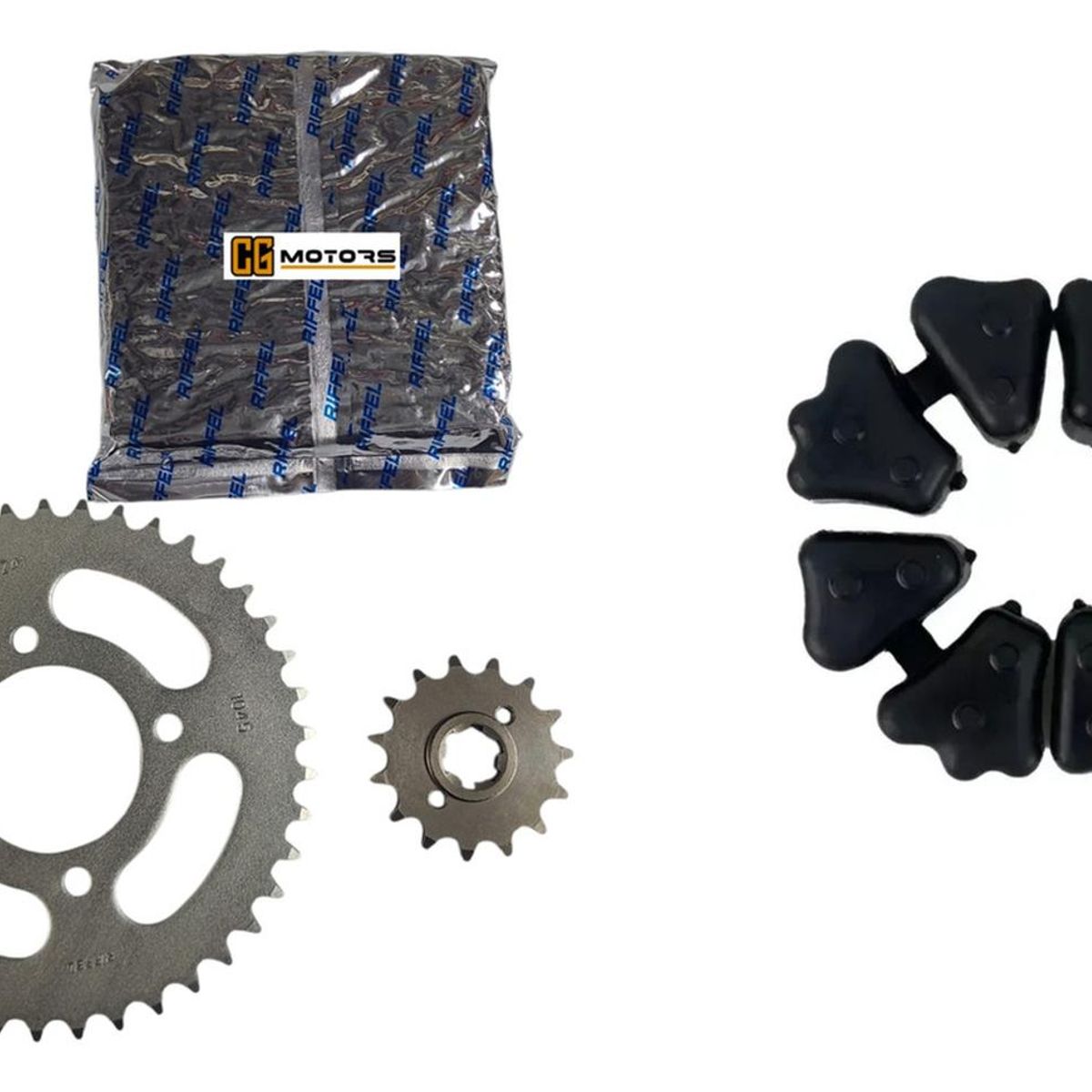 GENERICO - Kit Transmision Moto Haojue Ka 150 + Damper Japones