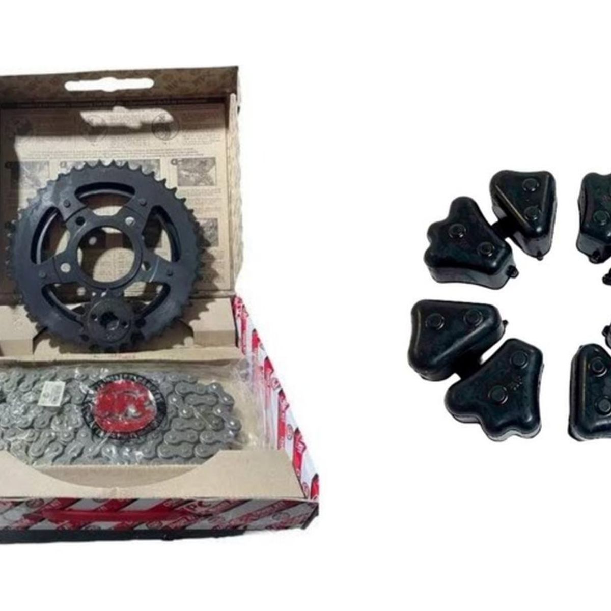 GENERICO - Kit Transmision Honda Cb1 / Cbf 125 Twister + Damper Japones