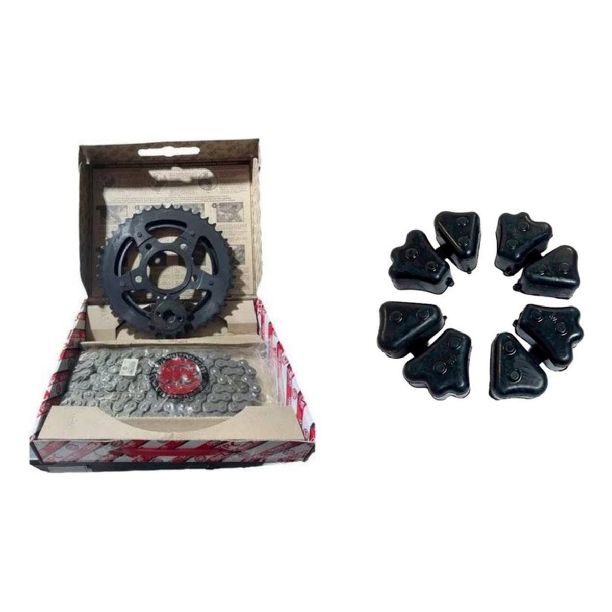 GENERICO - Kit Transmision Honda Cb1 / Cbf 125 Twister + Damper Japones
