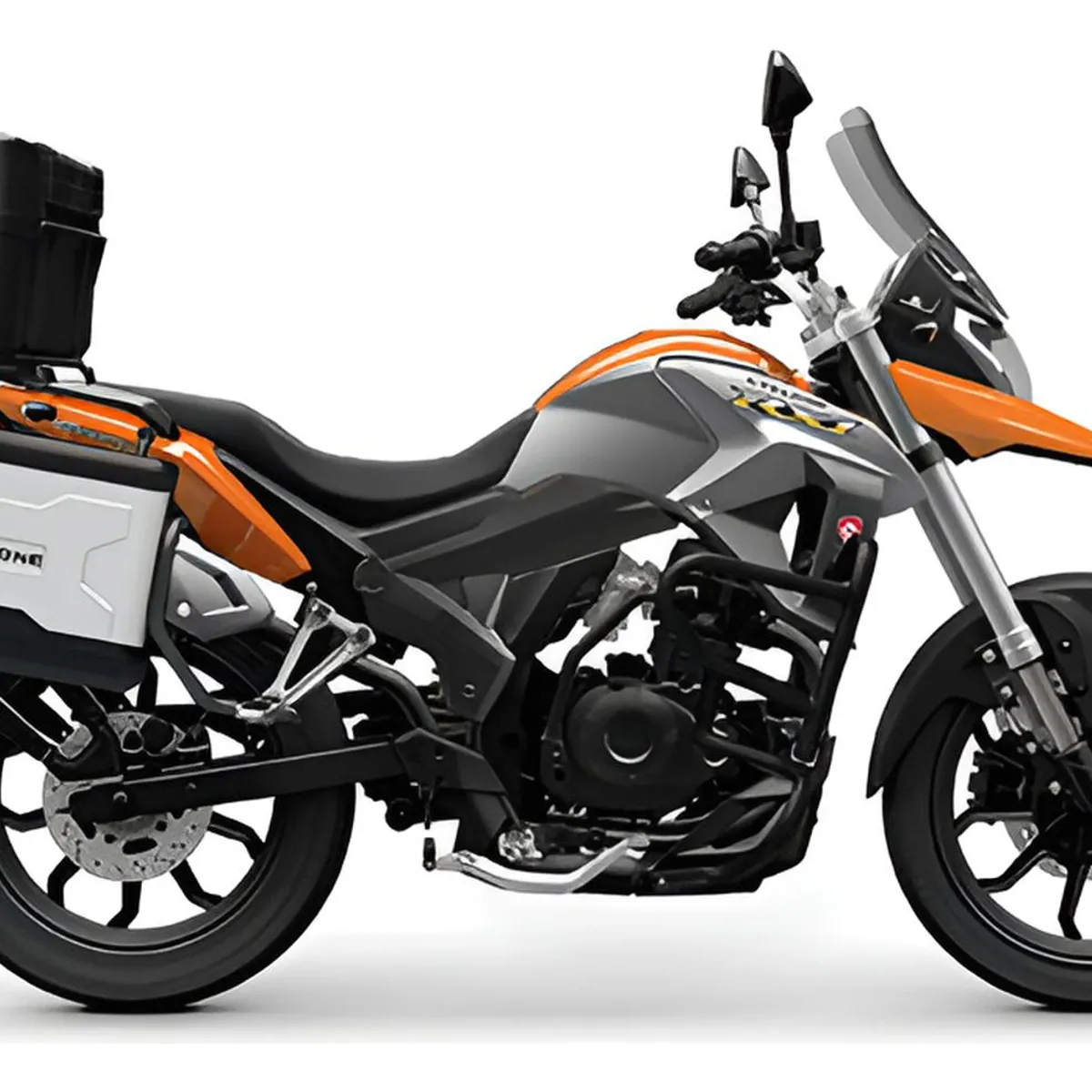 GENERICO - Kit Transmision Moto Zongshen Rx1 C/ Cadena Oring Dorada