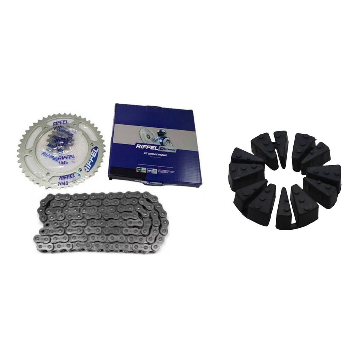 GENERICO - Kit Transmision Benelli Tnt25-ntrk251leoncino25 + Damper