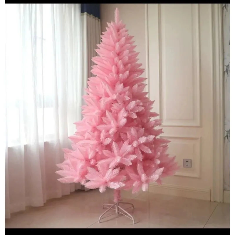 GENERICO - Árbol de navidad, arbolito 2.10 mtrs color Rosado