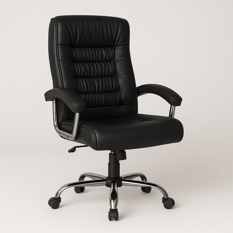 SPACE HOME - sillon gerencial ergonomica escritorio oficina colegios negro